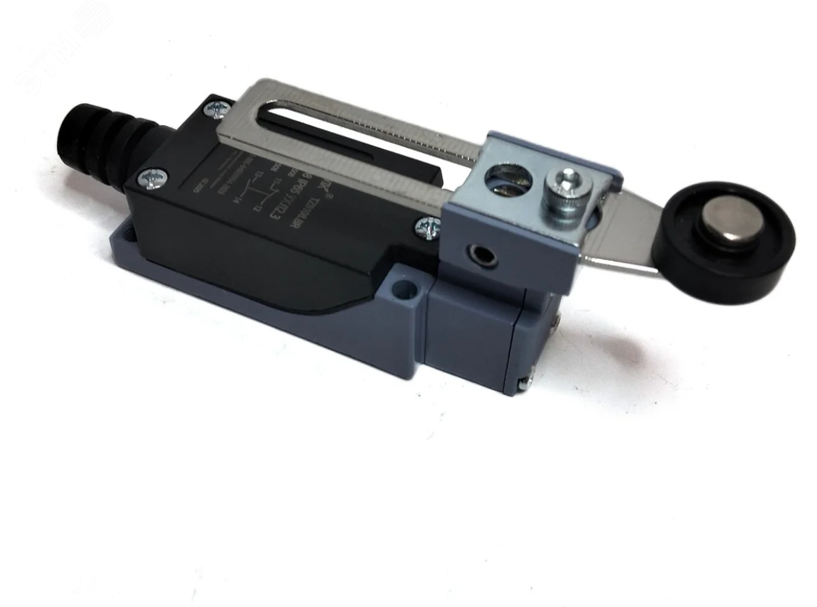 Изображение товара Выключатель концевой ВК-8108-65 УХЛ2.3 рычаг с пласт. рол. регулируемый Briswik (шт)