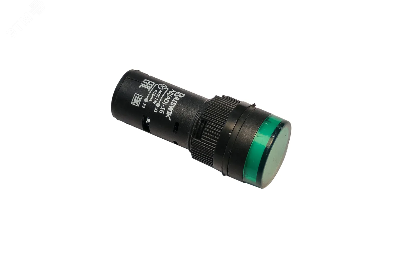 Изображение товара Зеленый светодиодный индикатор 24В AC/DC IP65 от Briswik AD-16