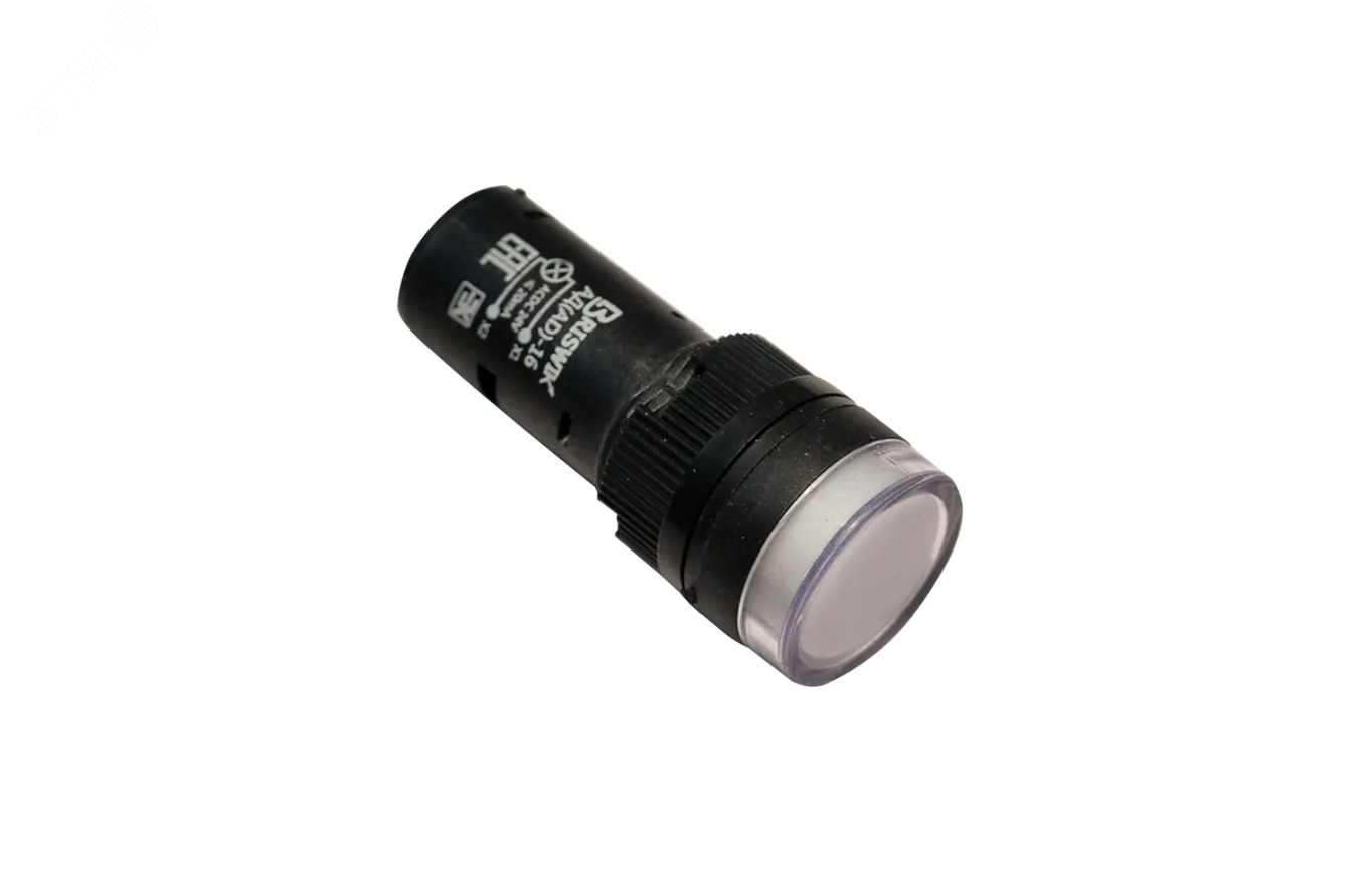 Изображение товара Индикатор светодиодный АД(AD)-16 белый 24В AC/DC IP65