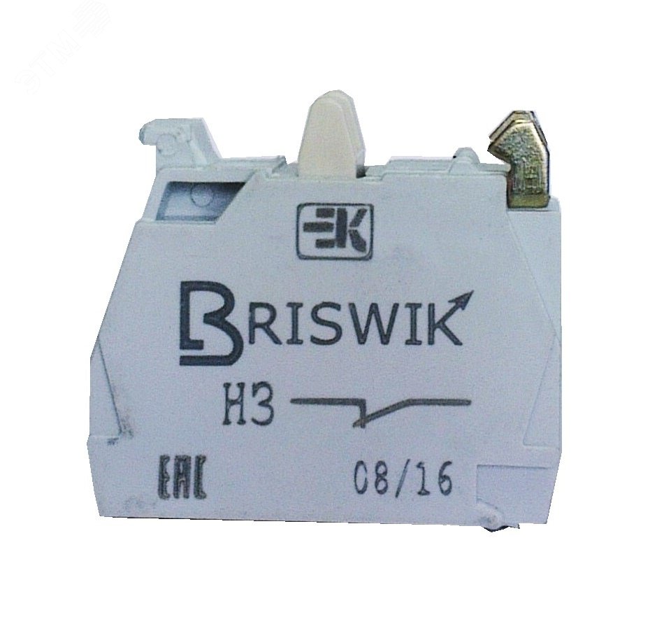 Изображение товара Контактный блок КМЕ 0001 НЗ от Briswik надежный компонент для электромонтажа