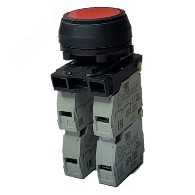 Изображение товара Выключатель кнопочный КЕ 012/5м красный 690 В IP40 для промышленности и транспорта