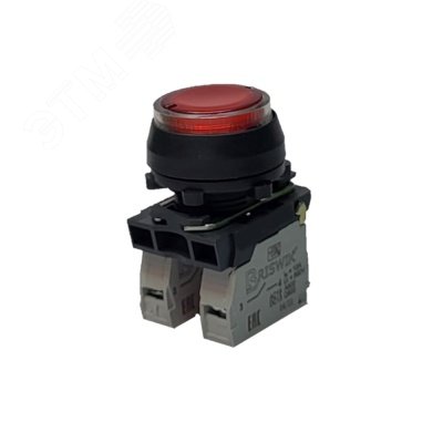 Изображение товара Выключатель кнопочный цилиндрический IP66 с подсветкой 690 В Briswik