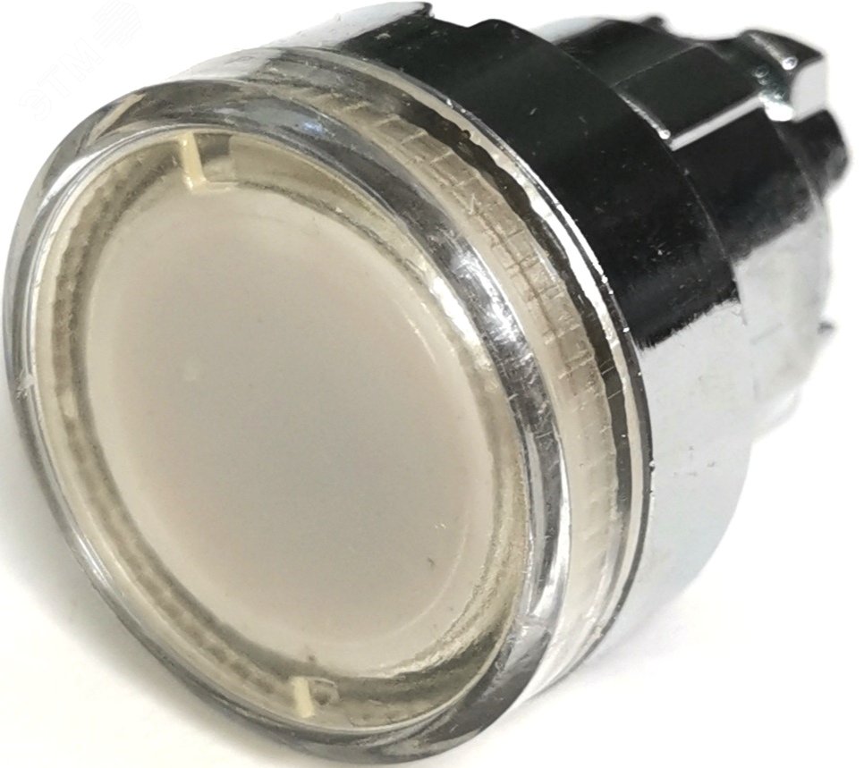 Изображение товара Головка плоская стальная возврат подсветка 22мм IP40 BRISWIK LAY4-BW31.BR