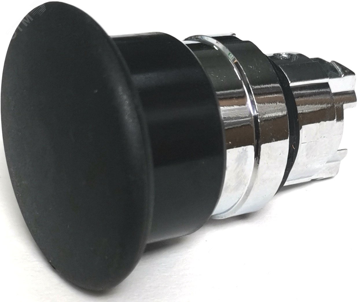 Изображение товара Гриб головка 40 металл 22мм возврат КМЕ 51С черный IP40 LAY4-BC2.BR