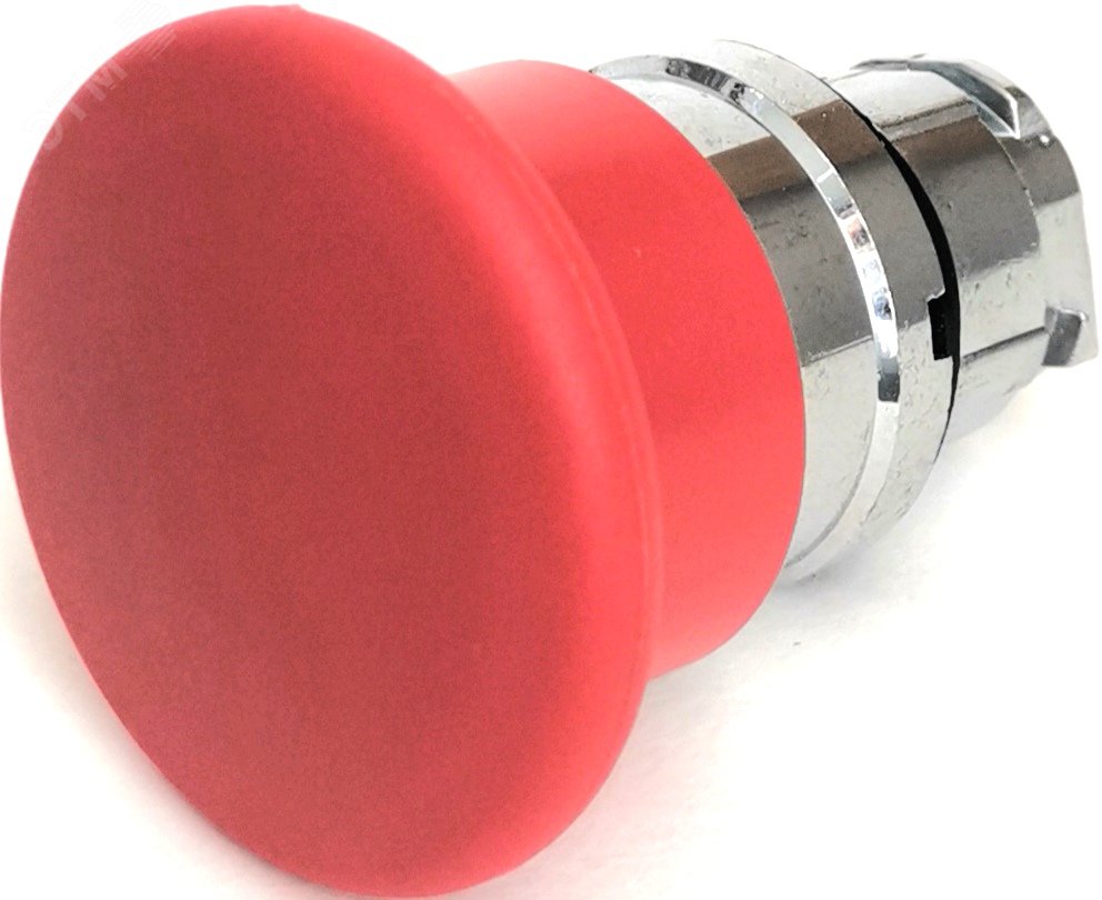 Изображение товара Гриб головка металл 22мм возврат КМЕ 56С красный IP65 ZB4BC4.BR