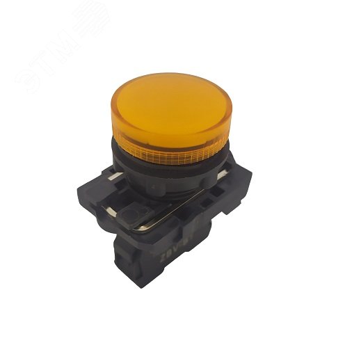 Изображение товара Сигнальная лампа КМЕ ОЛ желтый 220В IP65 светодиодная