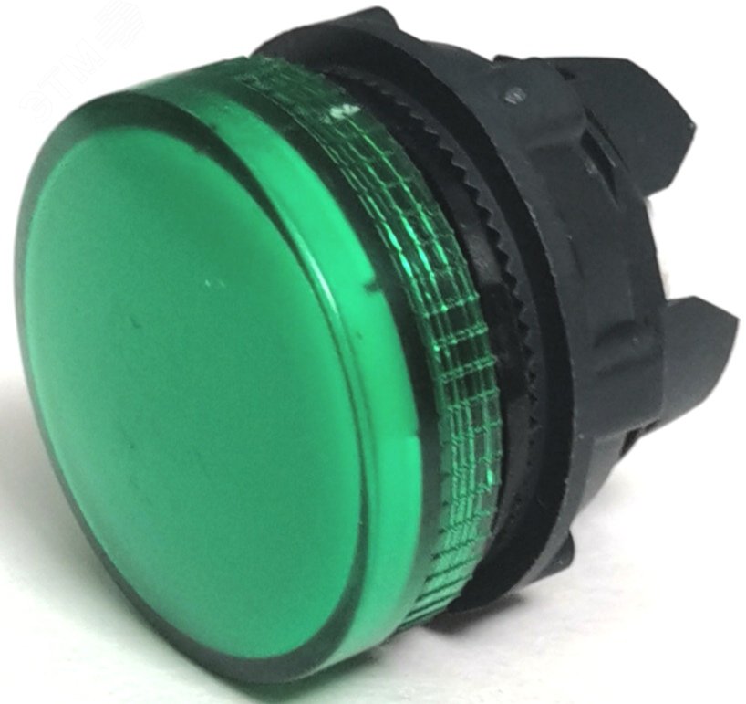 Изображение товара Головка сигнальной лампы 22мм КМЕ ОЛ зеленая IP65 ZB5BV03.BR