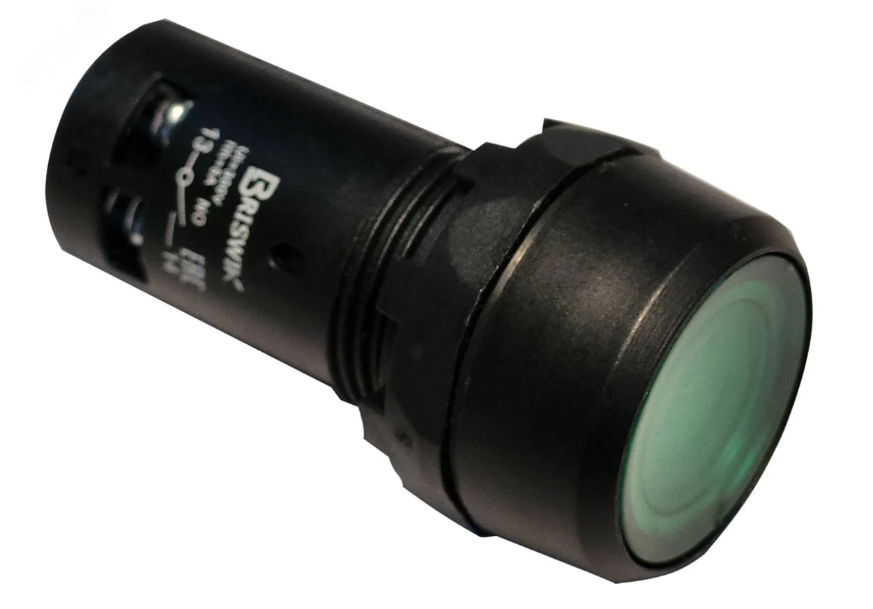 Изображение товара КМЕ 1110м-Л 24В зеленый выключатель IP40 с индикатором