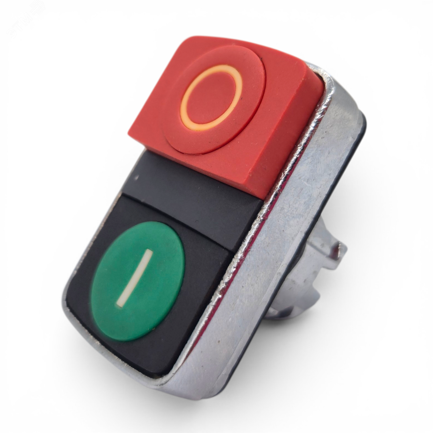 Изображение товара Головка двойной кнопки КМЕ 96С IP65 22 мм ZB4BL7340.BR (шт)
