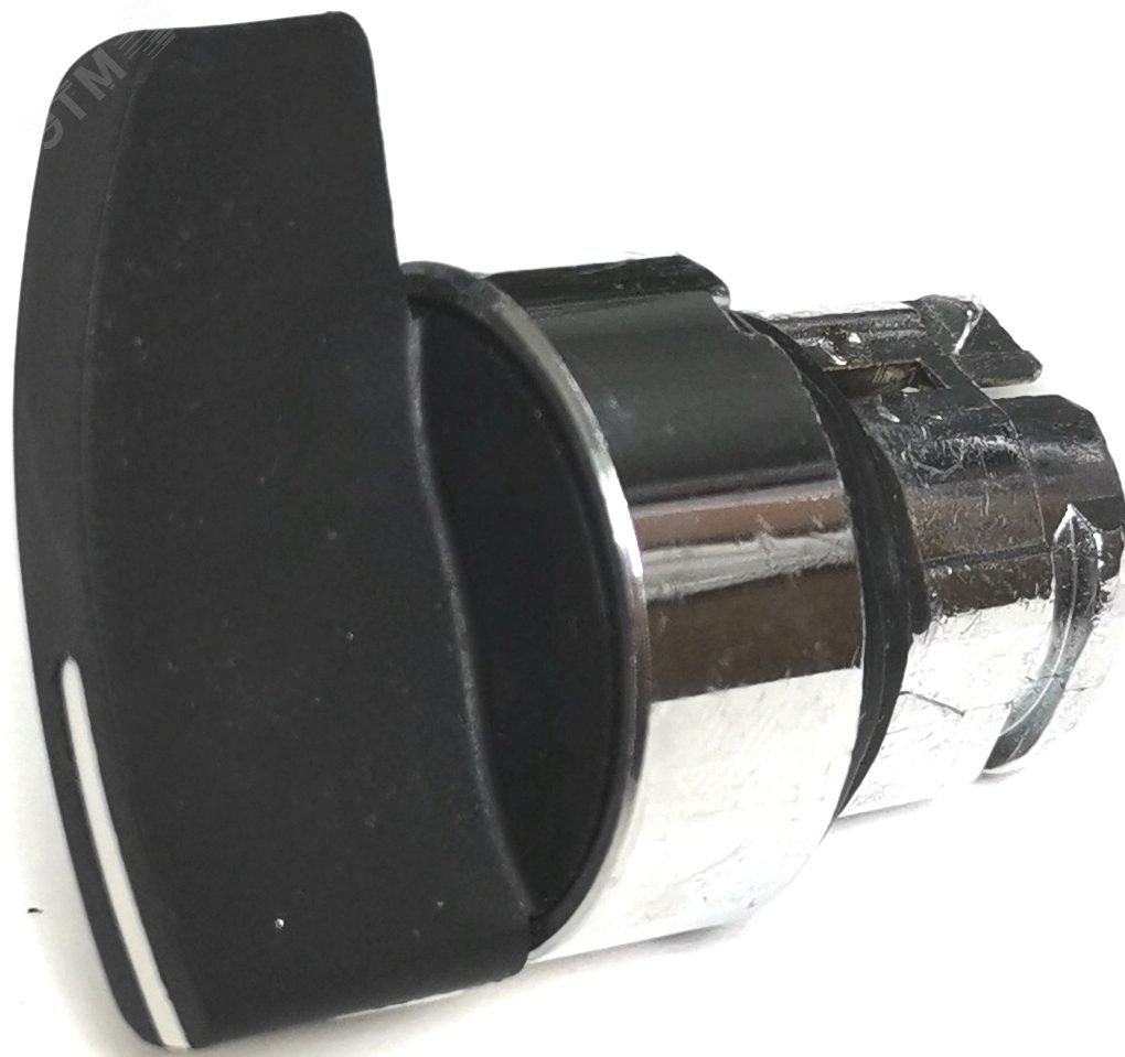 Изображение товара Головка переключателя 22мм 2 позиций металлическая IP65 ZB4BJ2.BR