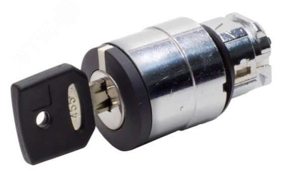 Изображение товара Головка переключателя 22мм 2 поз шт металлическая IP40 КПЕ 11КС LAY4-BG2.BR