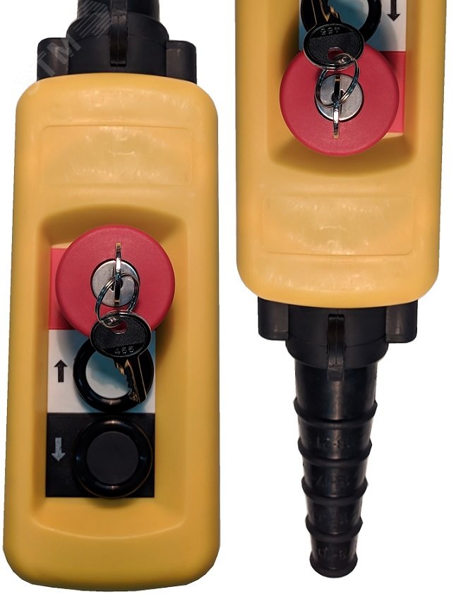 Изображение товара Пост тельферный ПКТ-20Б-СК(XACA2713.SК.BR) с двухкнопочным пультом и защитой IP65