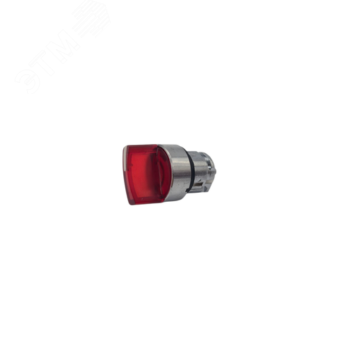 Изображение товара Головка переключателя 22мм 3 поз подсветка фиксация металл КПЕ 21РЛС кр IP40 LAY4-BK34.BR (шт)