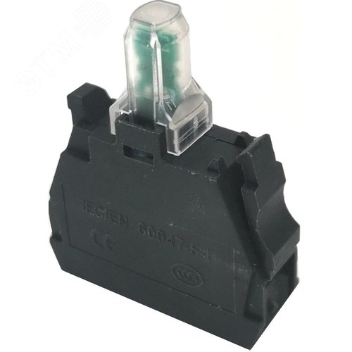 Изображение товара Ламповый блок ZBV-B6-P-24V AC/DC, синий, с вынесенным светодиодом, с порогом срабатывания ZBV-B6-P.BR (шт)