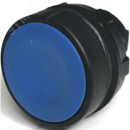 Изображение товара Головка плоская возврат 22мм КМЕ 46 синий IP65 ZB5BA6.BR (шт)