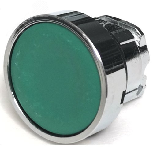 Изображение товара Головка плоская стальная возврат 22мм КМЕ 41С зеленый IP40 LAY4-BA3.BR (шт)