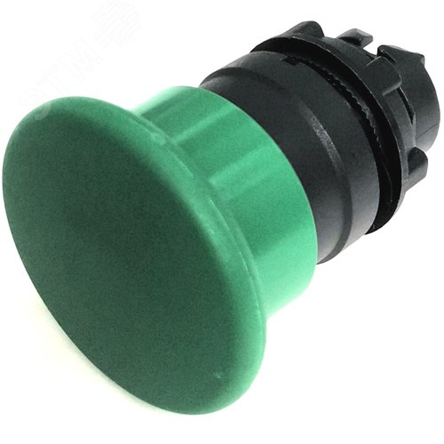 Изображение товара Гриб головка 22мм возврат КМЕ 56 зеленый IP65 ZB5BC3.BR (шт)