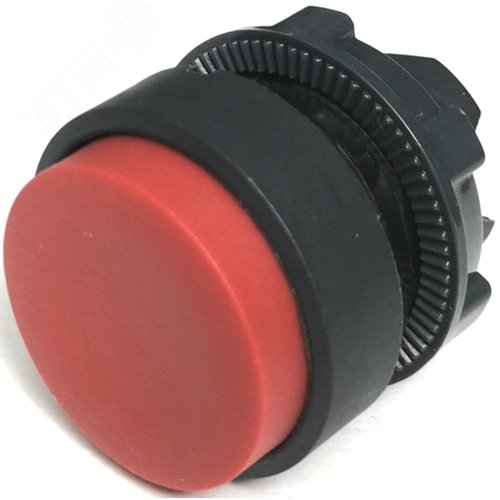 Изображение товара Головка выступающий толкатель 22мм возврат КМЕ 76 красный IP65 ZB5BL4.BR (шт)