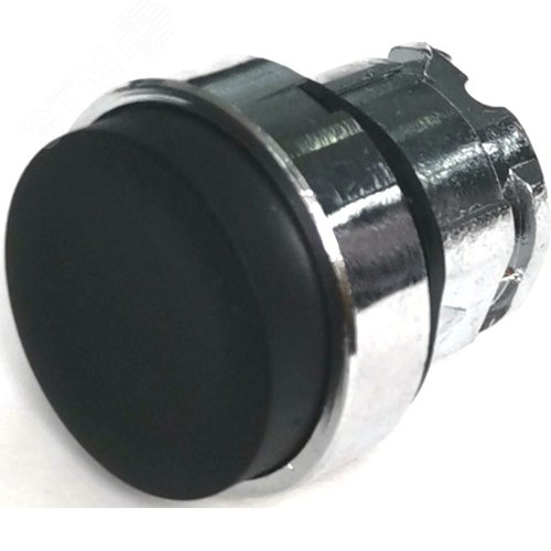 Изображение товара Головка выступающий толкатель металл 22мм возврат КМЕ 71С черный IP40 LAY4-BL22.BR (шт)