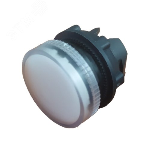 Изображение товара Головка сигнальной лампы 22мм КМЕ ОЛ белая IP65 ZB5BV01.BR (шт)