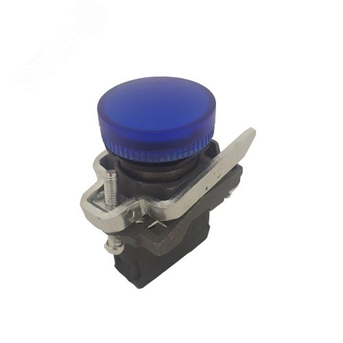 Изображение товара Лампа КМЕ ОЛС синий 220В AC/DC IP65 Индикатор светодиодный стальной (шт)