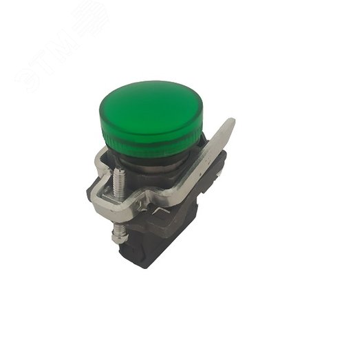 Изображение товара Лампа КМЕ ОЛС зеленый 24В AC/DC IP65 Индикатор светодиодный стальной (шт)