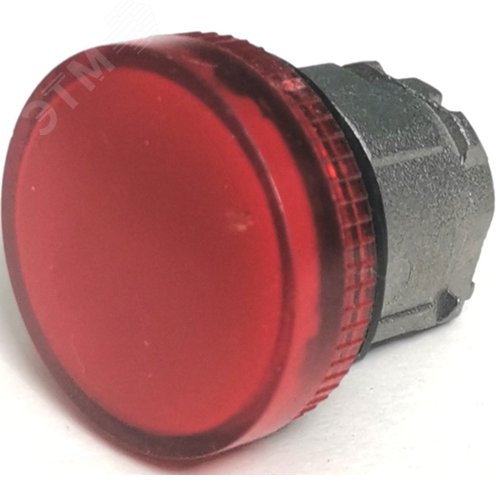 Изображение товара Головка сигнальной лампы 22мм металл КМЕ ОЛС красная IP65 ZB4BV04.BR (шт)