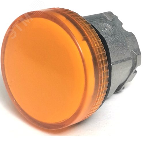 Изображение товара Головка сигнальной лампы 22мм металл КМЕ ОЛС желтая IP65 ZB4BV05.BR (шт)