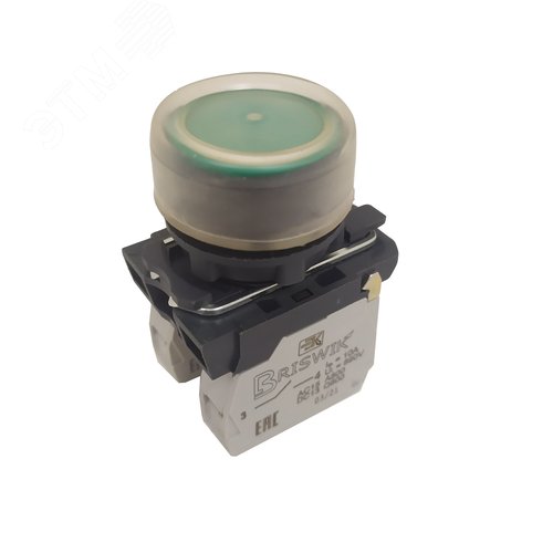 Изображение товара Выключатель КМЕ 4210м зеленый 1но+0нз Цилиндр IP66Н (шт)