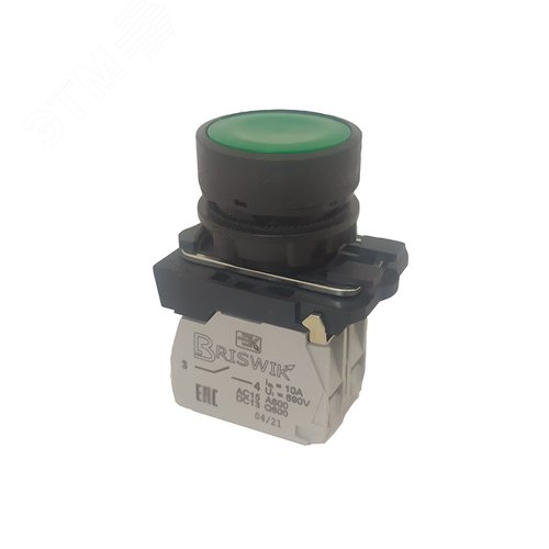 Изображение товара Выключатель КМЕ 4122м зеленый 2но+2нз Цилиндр aB-DB-0Ai-0343 (шт)