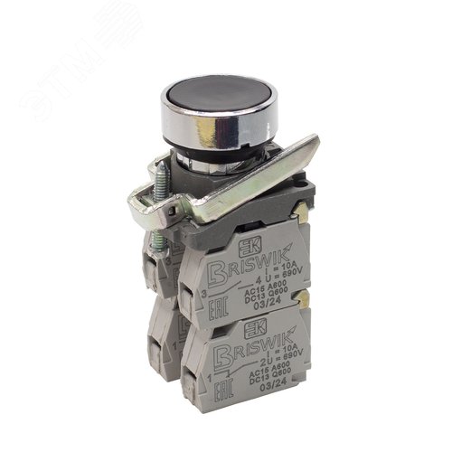 Изображение товара Выключатель КМЕ 4640м -С черный 4но+0нз Цилиндр IP65 (шт)