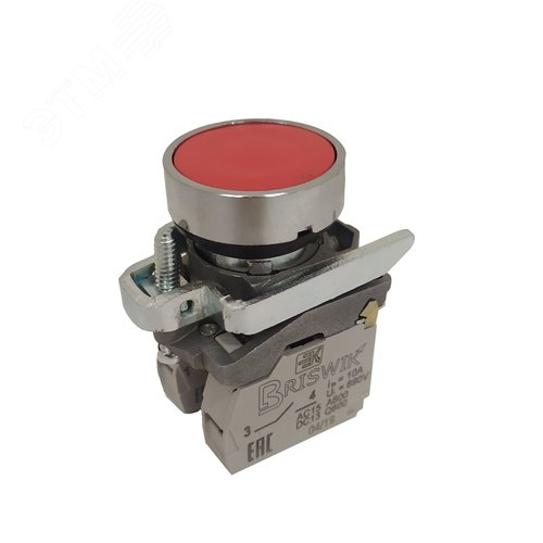 Изображение товара Выключатель КМЕ 4101м -С красный 0но+1нз Цилиндр IP40 (шт)