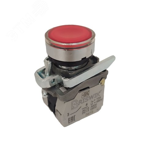 Изображение товара Выключатель КМЕ 4111м -ЛС 220В красный 1но+1нз Цилиндр IP40 с Инд (шт)