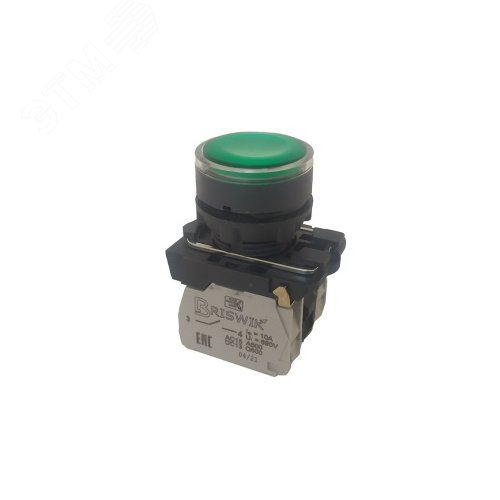 Изображение товара Выключатель КМЕ 4611м -Л 220В зеленый 1но+1нз Цилиндр IP65 с Инд (шт)