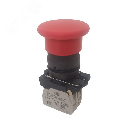 Изображение товара Выключатель КМЕ 5101м красный, IP40, УХЛ3, 10А, 0но+1нз aB-HB-0Ai-0212 (шт)