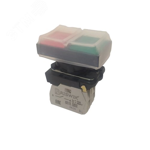 Изображение товара Выключатель КМЕ 8211м зел-красн IP65Н УХЛ2 10А 1но 1нз aB-FB-3Ai-0621 (шт)