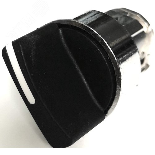 Изображение товара Головка переключателя 22мм 2 поз возврат металл КПЕ 36РС IP65 ZB4BD4.BR (шт)