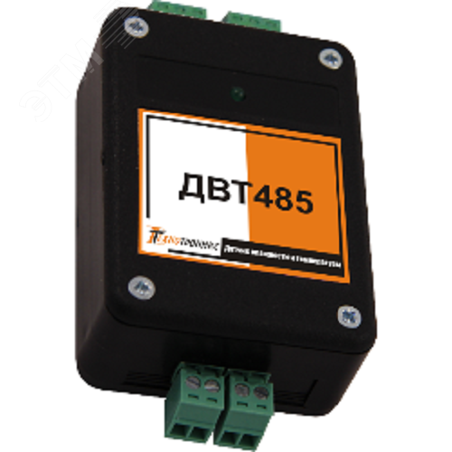 Изображение товара Датчик влажности и температуры ДВТ485 DC 12 В, 1 Вход измерения температуры, 1 вход измерения влажности, RS485 (шт)