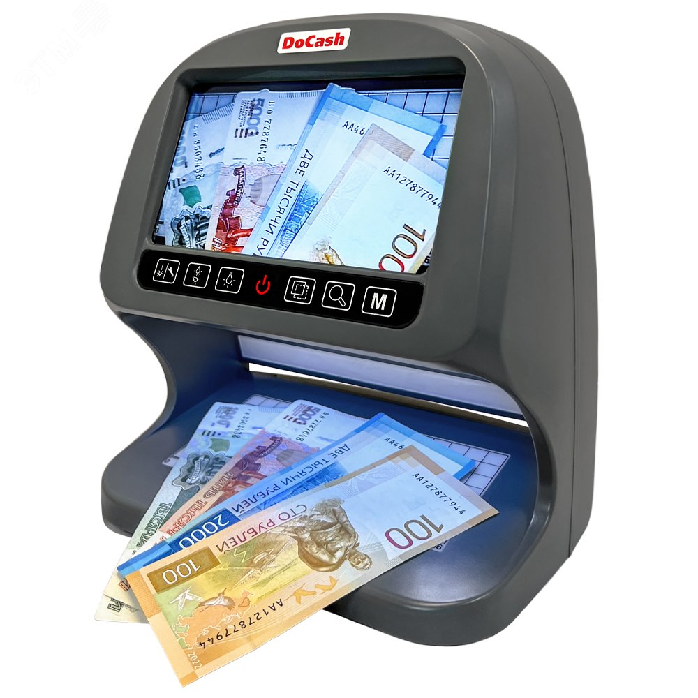 Изображение товара Детектор банкнот универсальный DoCash BIG D 14599 (шт)