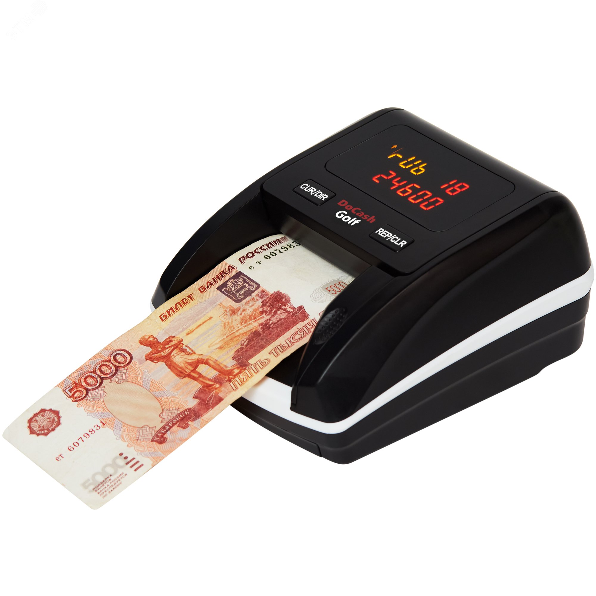 Изображение товара Детектор банкнот автоматический DoCash Golf RUB (с АКБ) 12953 (шт)