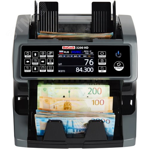 Изображение товара Счетчик банкнот DoCash 3200 HD 14114 (шт)