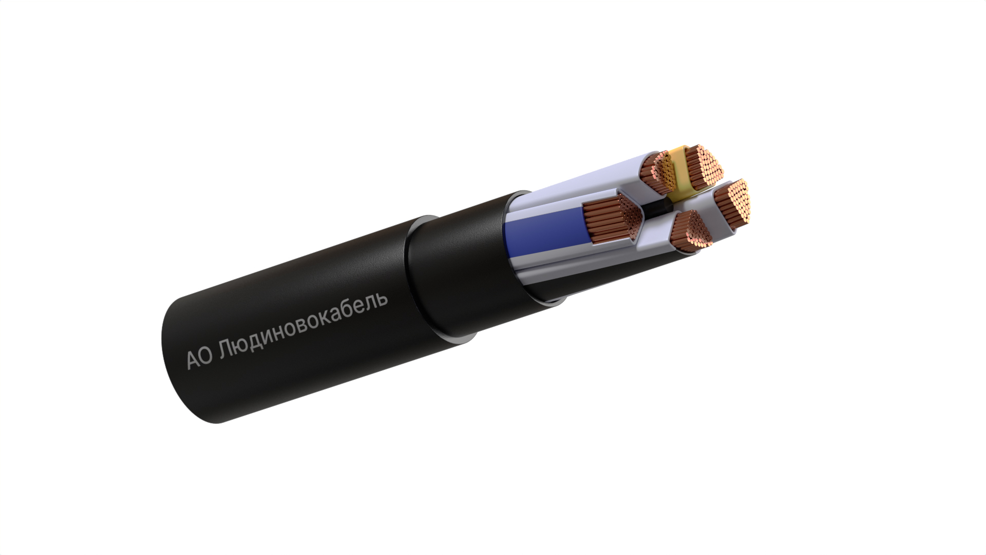 Кабель ВВГнг(А)-LS 5Х50мс(N PE)-0.66