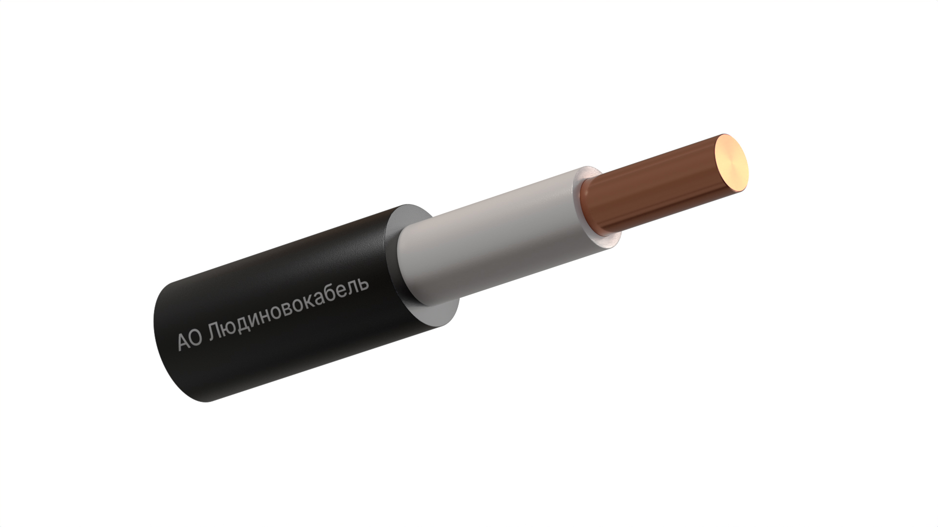 Кабель силовой ВВГнг(А) 1Х10(ок)-0.66 однопроволочный желто-зеленый