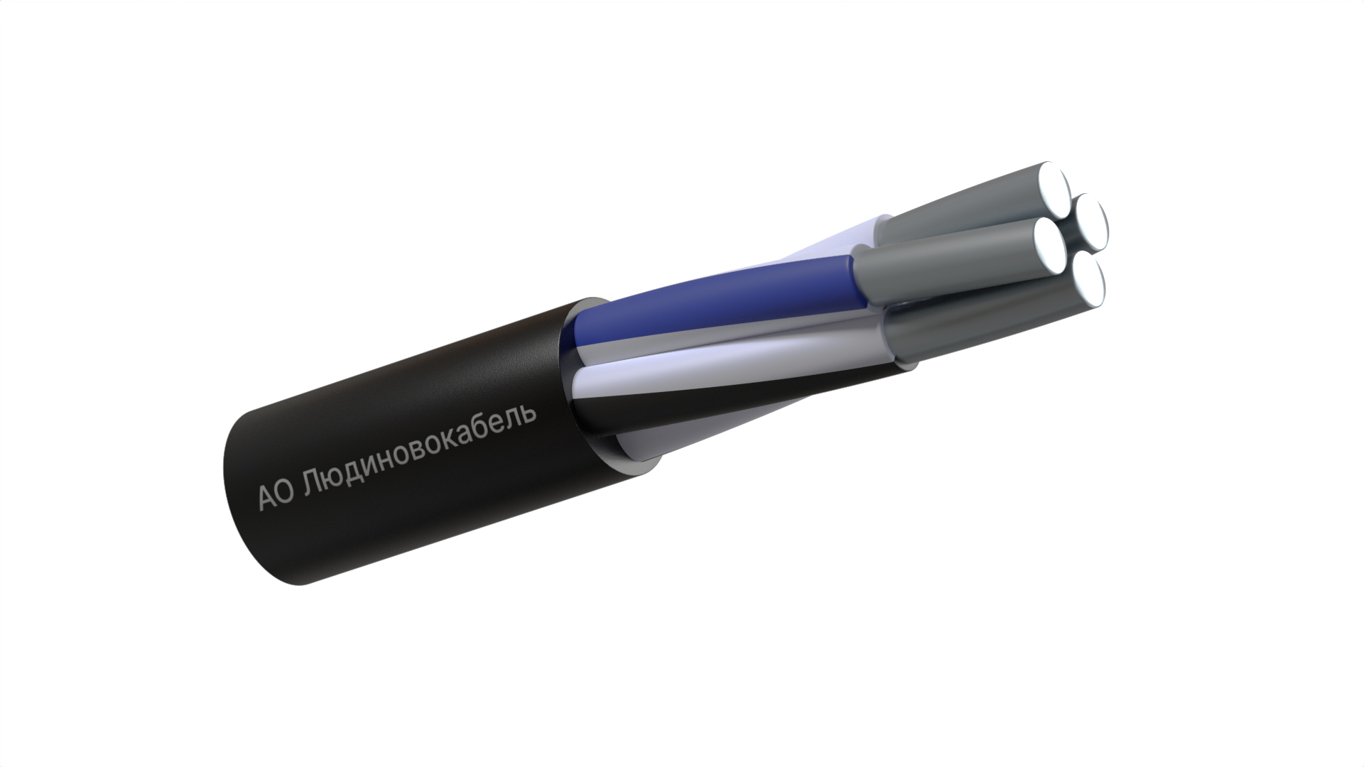 кабель АВВГнг(А)-LS 4Х2.5ок(N)-1