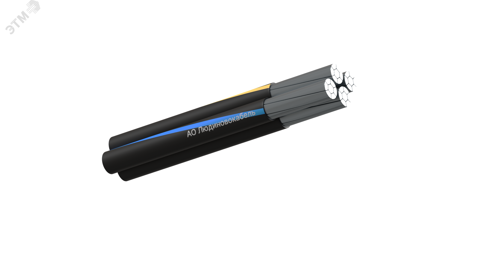 Изображение товара Провод СИП-4 4х120 мм2 для электролиний и прокладки по зданиям