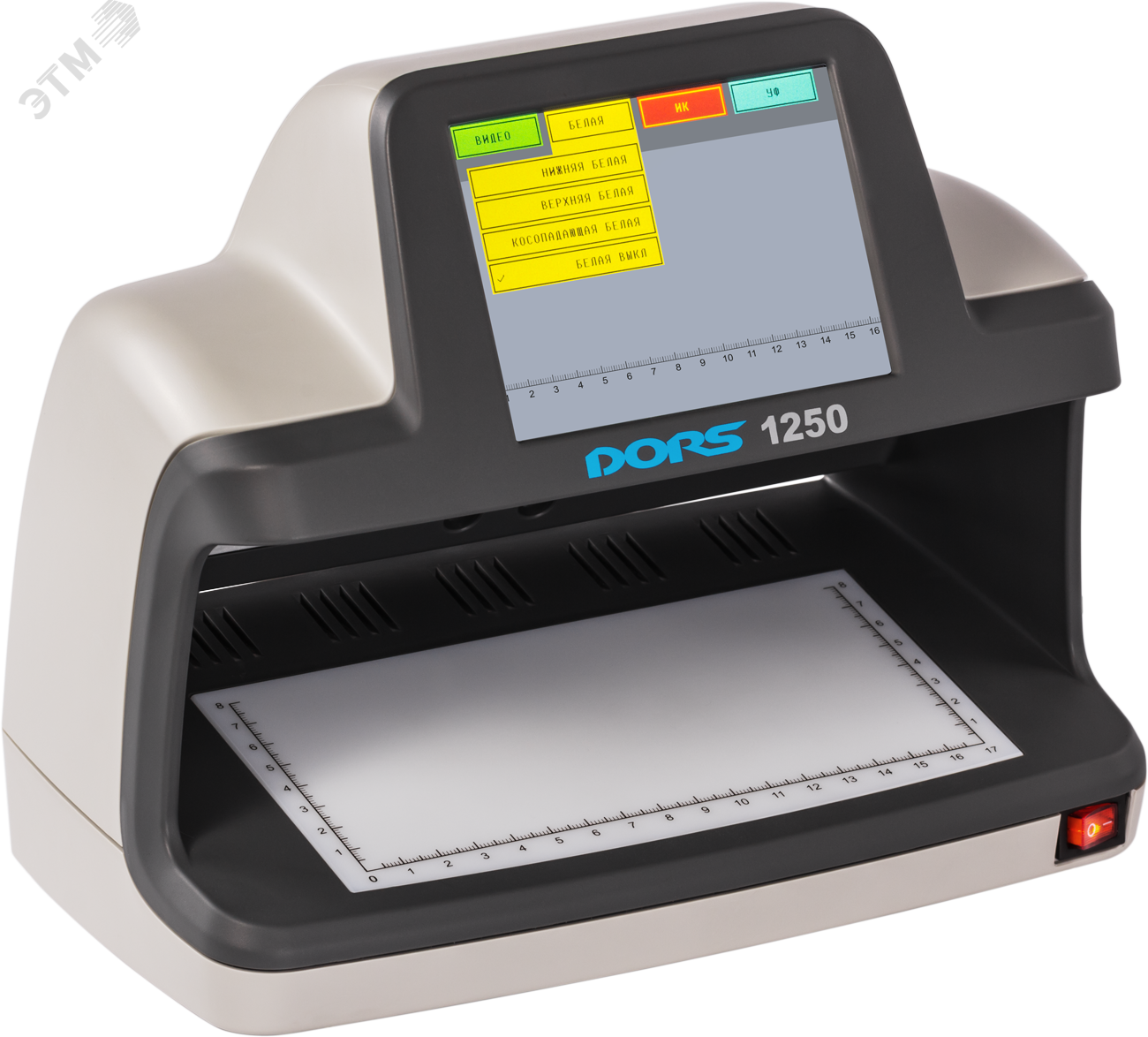Изображение товара Детектор банкнот DORS 1250 Standard просмотровый универсальный FRZ-044870 (шт)