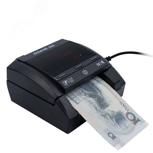 Изображение товара Детектор банкнот DORS 200 автоматический MULTI FRZ-053201 (шт)