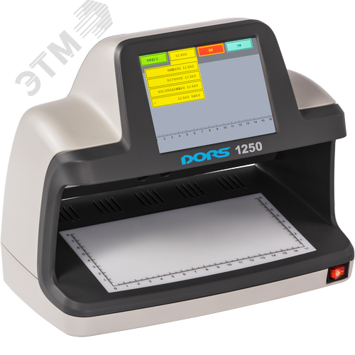 Изображение товара Детектор банкнот DORS 1250 Standard просмотровый универсальный FRZ-044870 (шт)