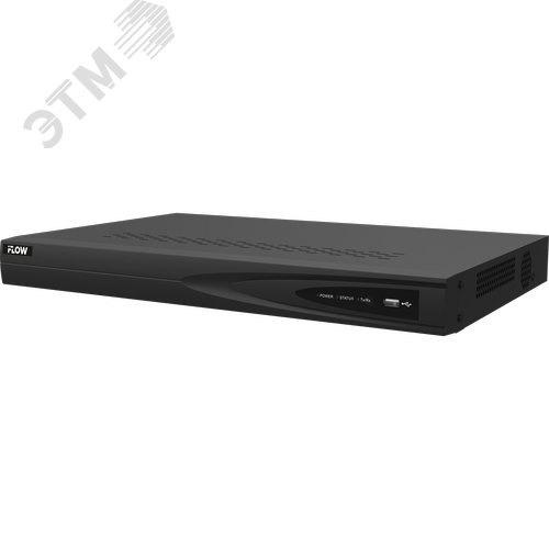 Изображение товара Видеорегистратор IP сетевой (NVR) 16-канальный 8Мп до 1 HDD (шт)