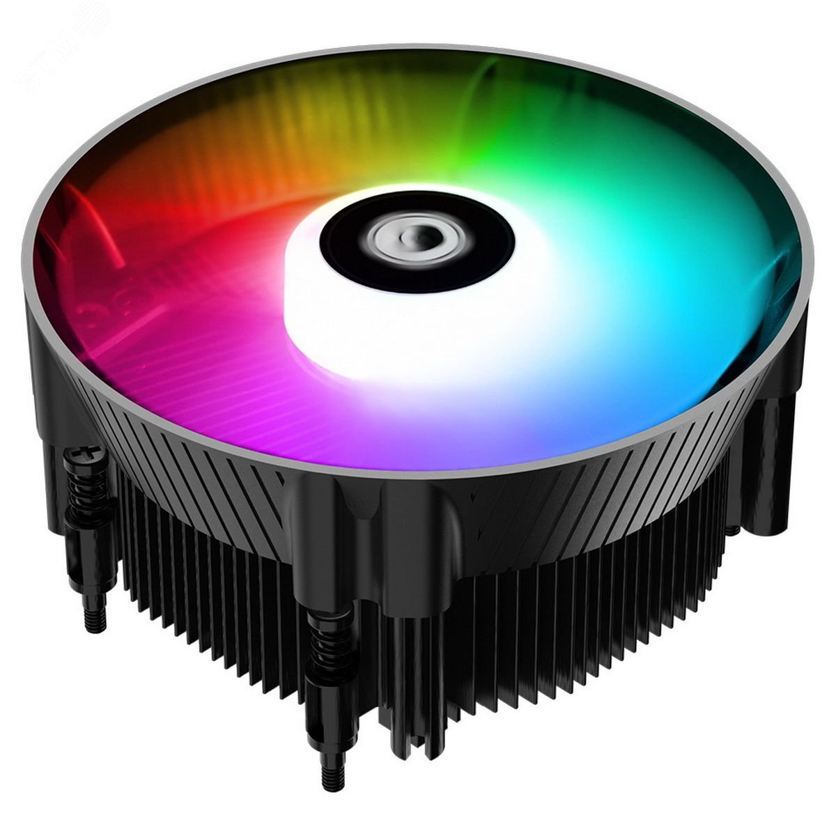 Изображение товара Вентилятор для процессора DK-07A RGB, TDP 125 Вт, 120х120 мм, RGB подсветка, 26 дБ, черный (шт)